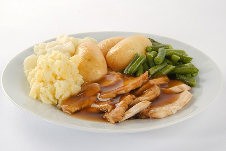 Chicken in gravy