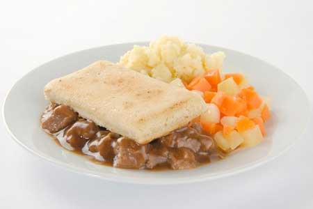 Steak mushroom casserole